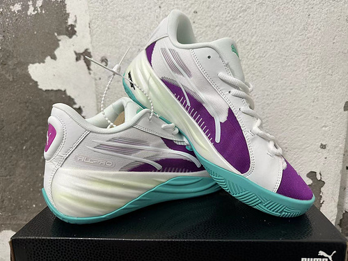 PUMA blanco morado 40--46